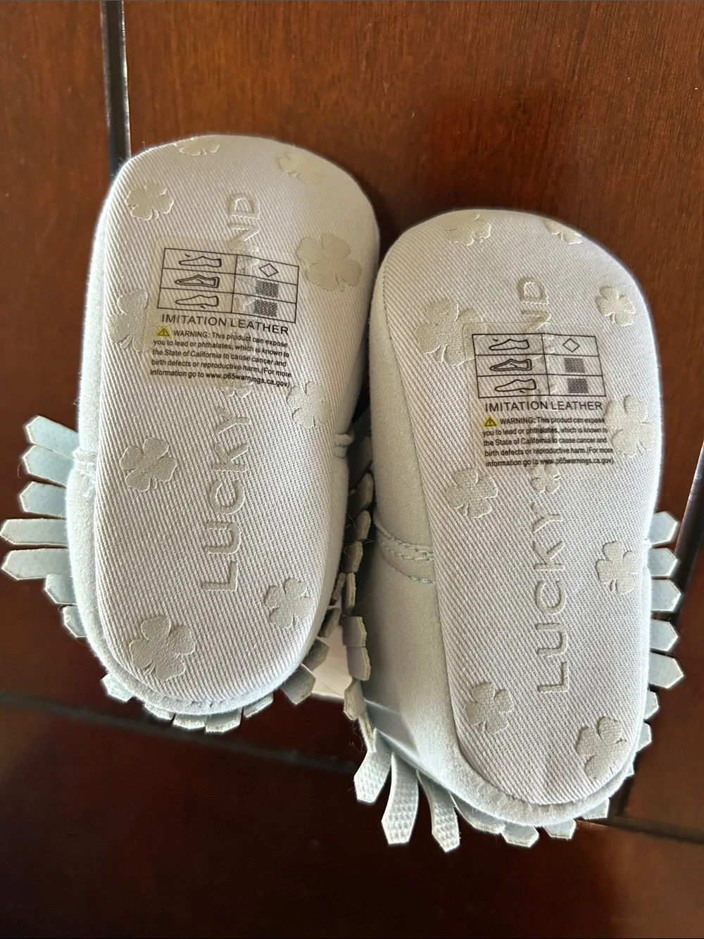 Lucky Brand Baby Moccasins ~ New!